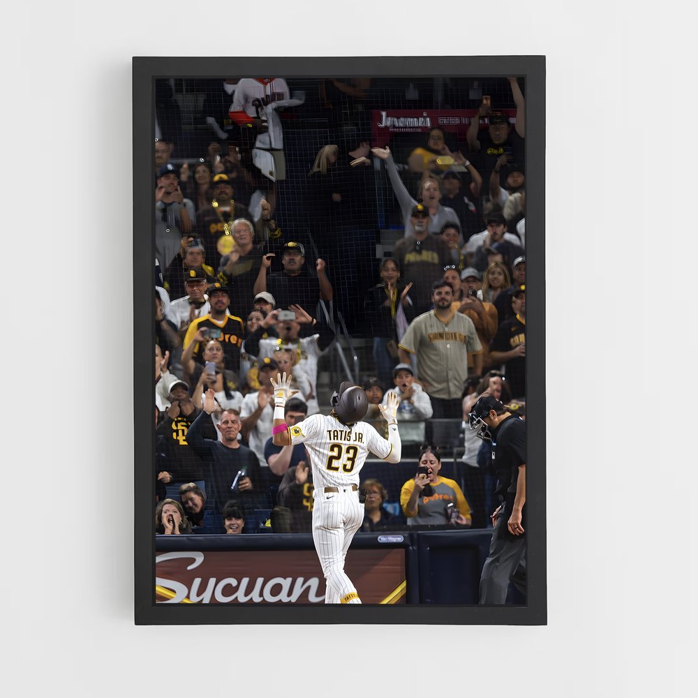 Poster San de diego – affiche Baseball (vue 2)